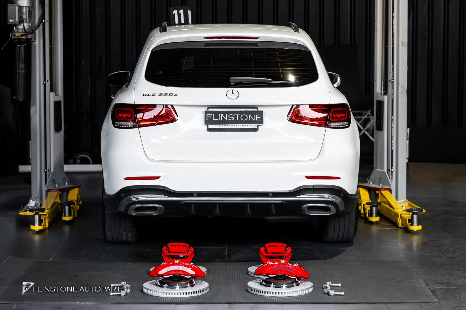 X253 GLC-Class ติดตั้งชุดเบรค Mercedes AMG [Custom] สำหรับ W253 GLC-Class