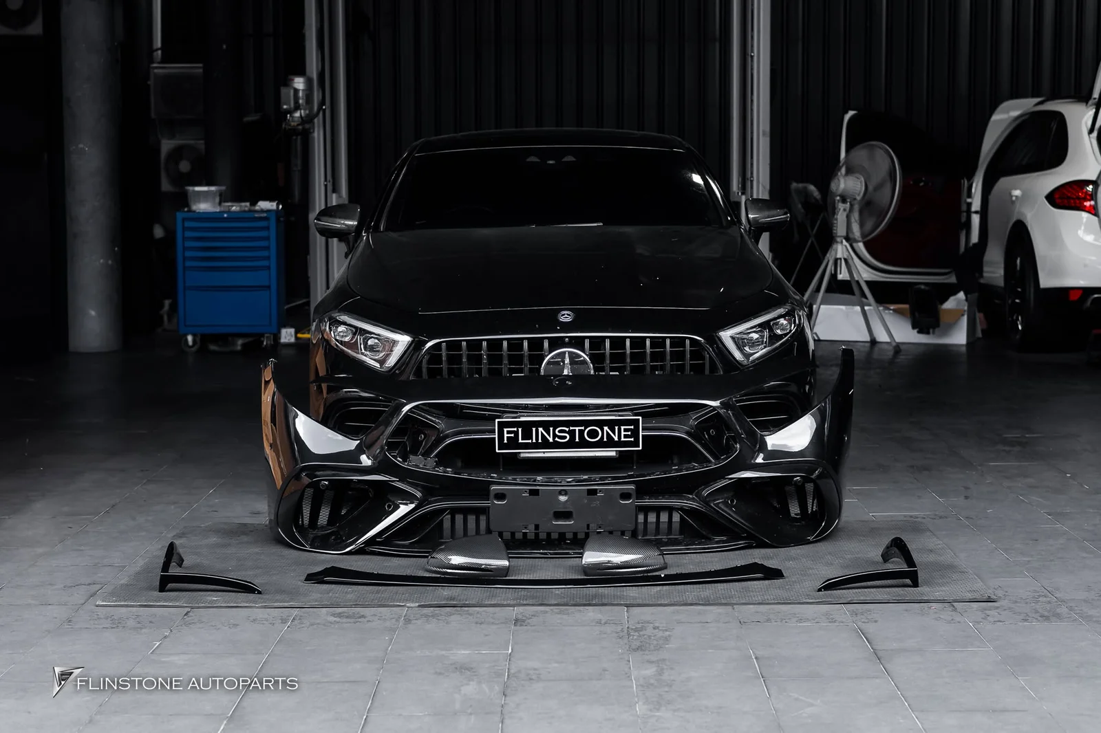 C257 CLS-Class Coupe เปลี่ยนกันชนหน้าสำหรับ CLS-Class CLS300d รหัส C257 ทรง GT63