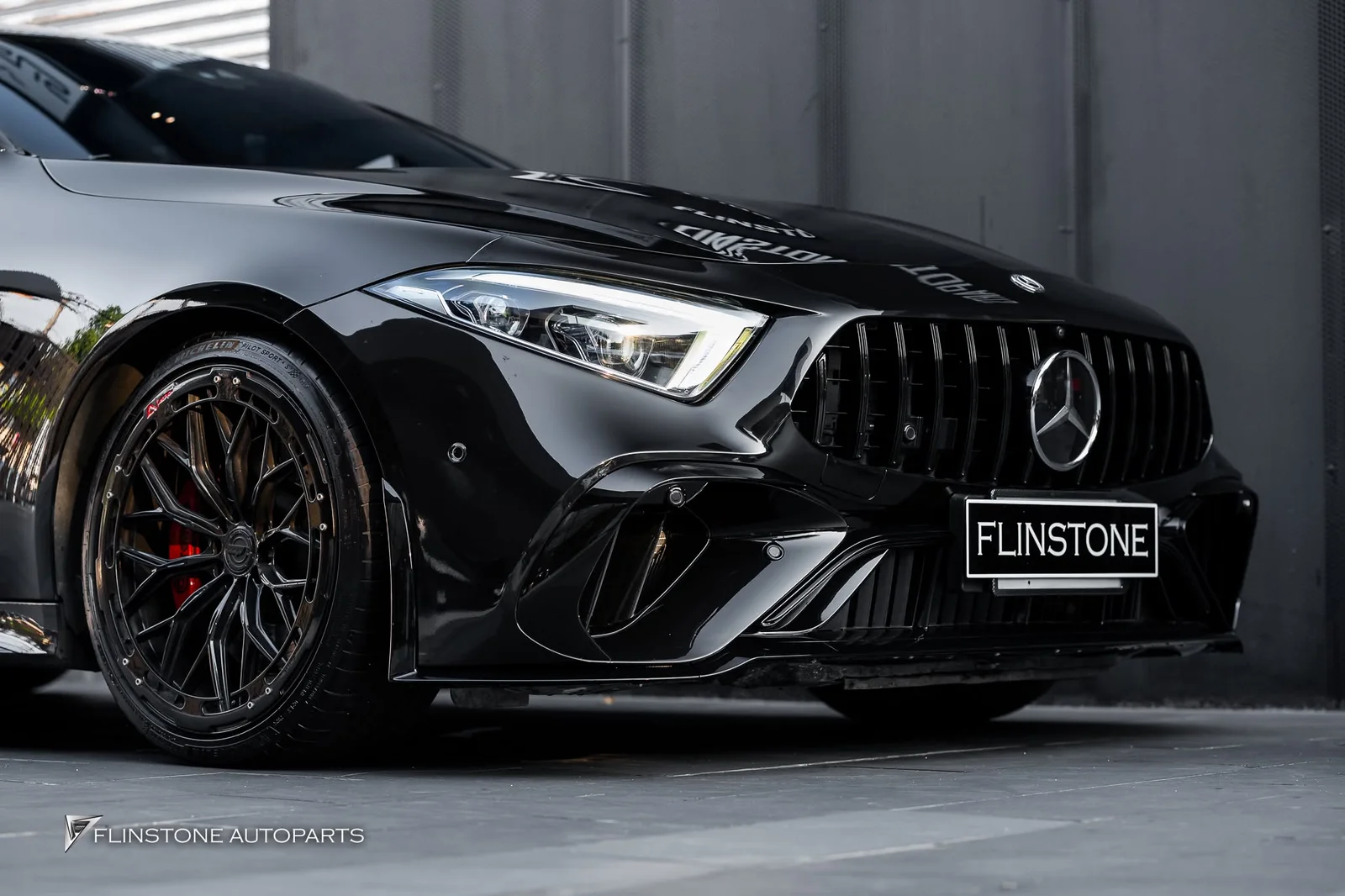 C257 CLS-Class Coupe เปลี่ยนกันชนหน้าสำหรับ CLS-Class CLS300d รหัส C257 ทรง GT63