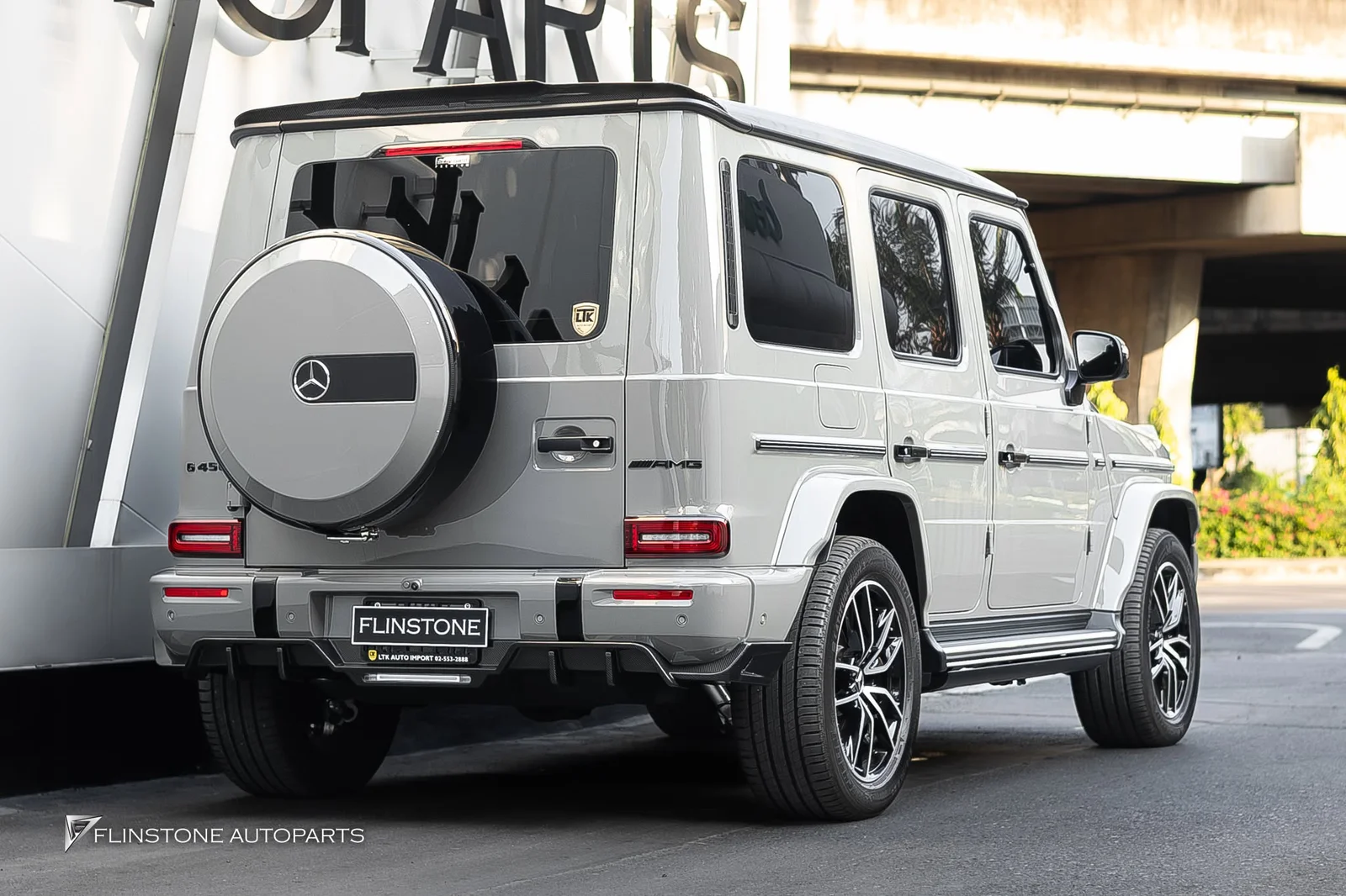 W465 G-Class 2025+ ติดตั้งเสร็จแล้วสำหรับ Mercedes G450d ครับ