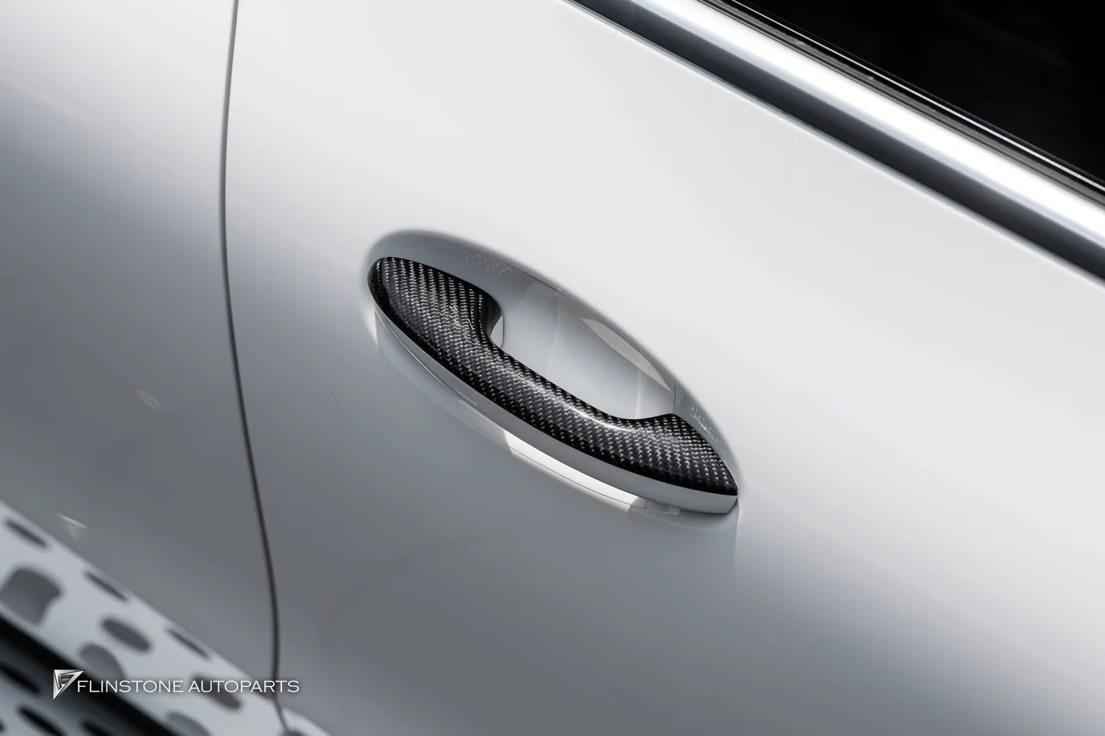 W254 GLC-Class ติดตั้งมือจับประตูคาร์บอนของแท้สำหรับ GLC-Class Coupe