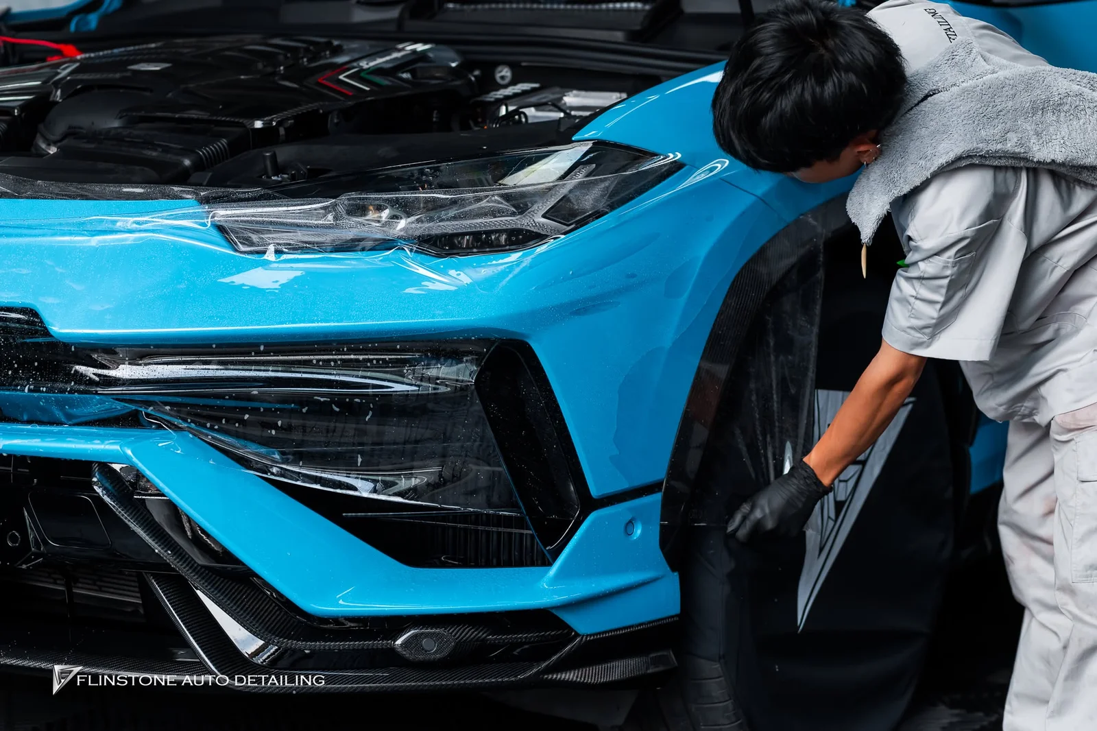 handsome and complete for Lamborghini Urus this car! after we upgraded the body kit
