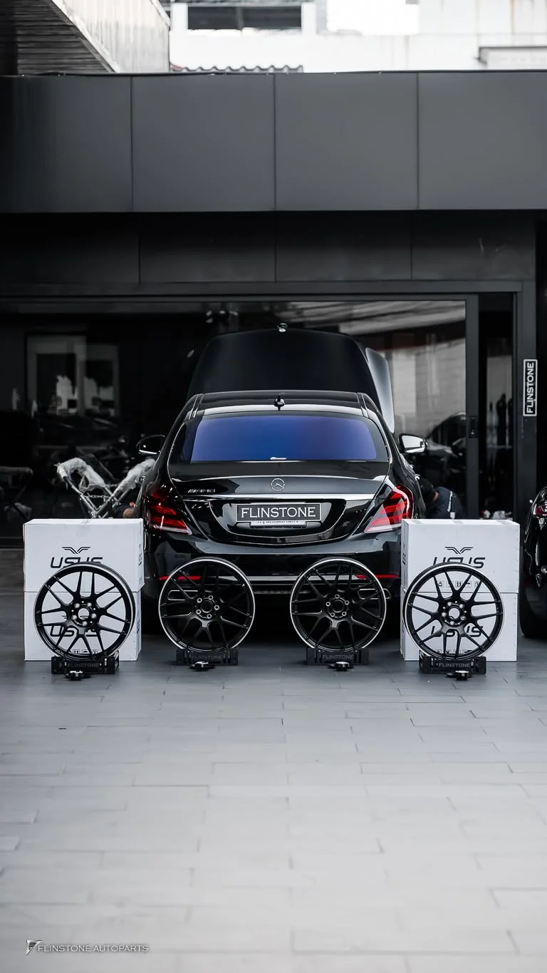 เตรียมติดตั้งชุดล้อฟอจแท้จาก USUS Forged Wheel สำหรับ W222 S-Class