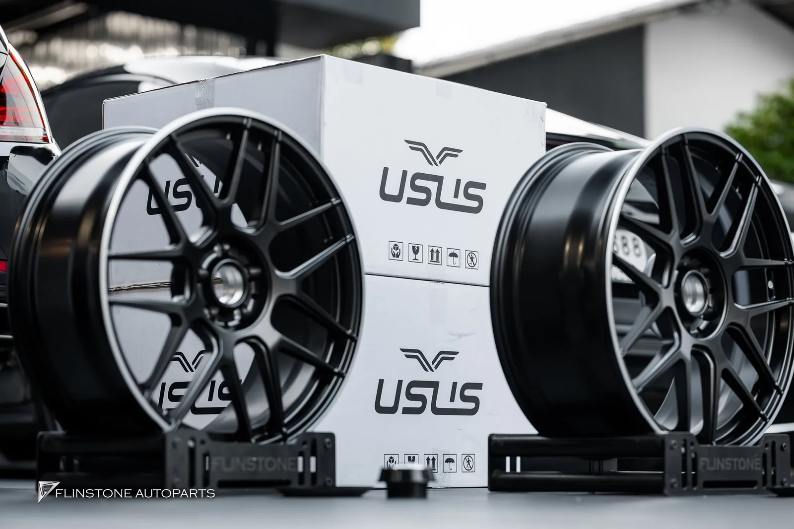 getting ready to fit a set of genuine forged wheels from USUS Forged Wheel for W222 S-Class