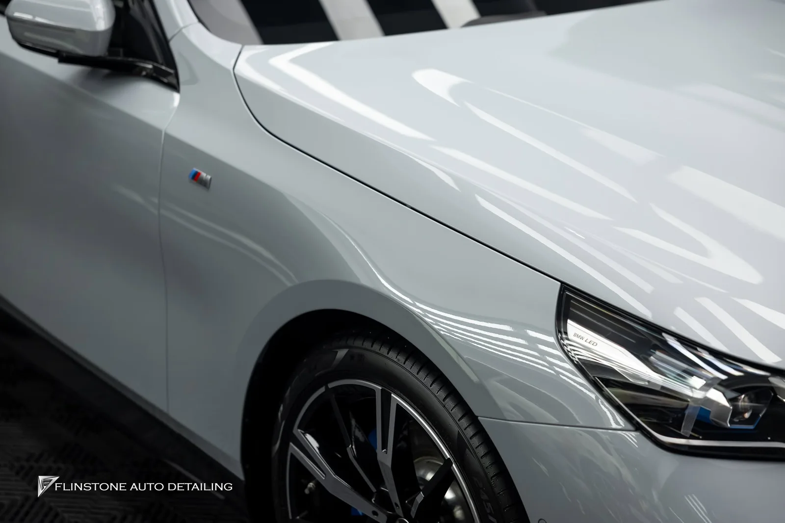 BMW i5 G60 came in for full-car clear paint protection film inside and out from DRESDENPROTECTION