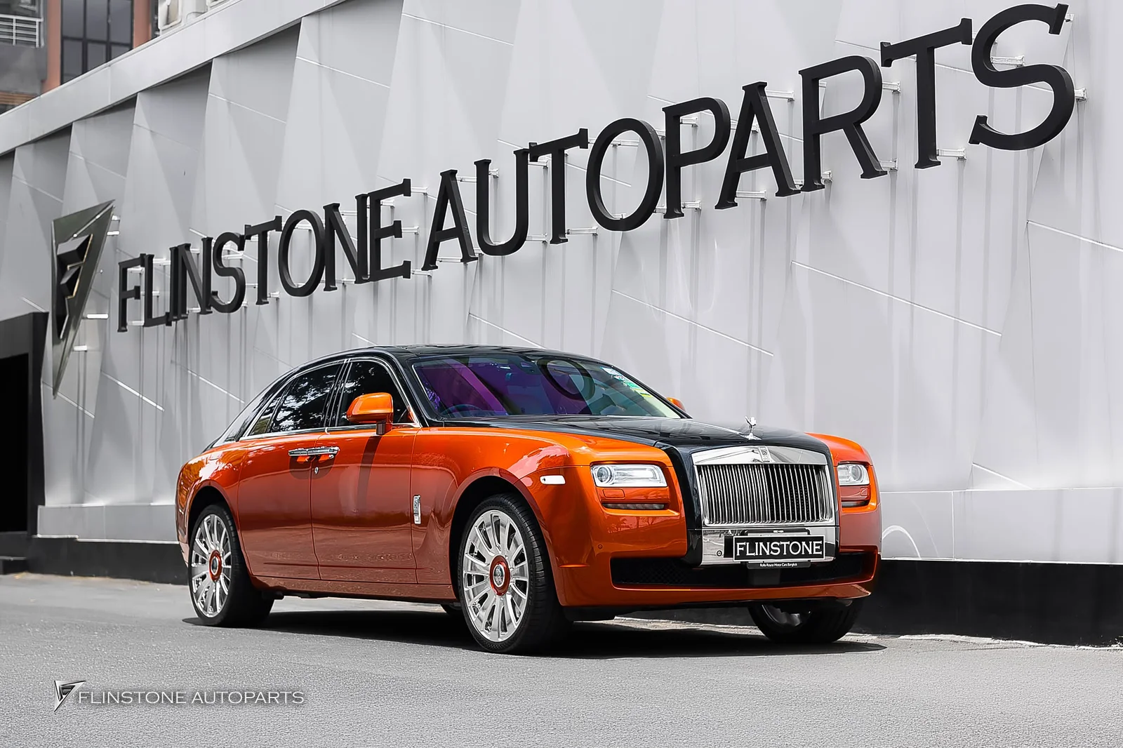 ROLLS Royce Wraith ลูกค้าเจาะจงเลือกติดตั้งล้อฟอจแท้จาก USUS Forged Wheel