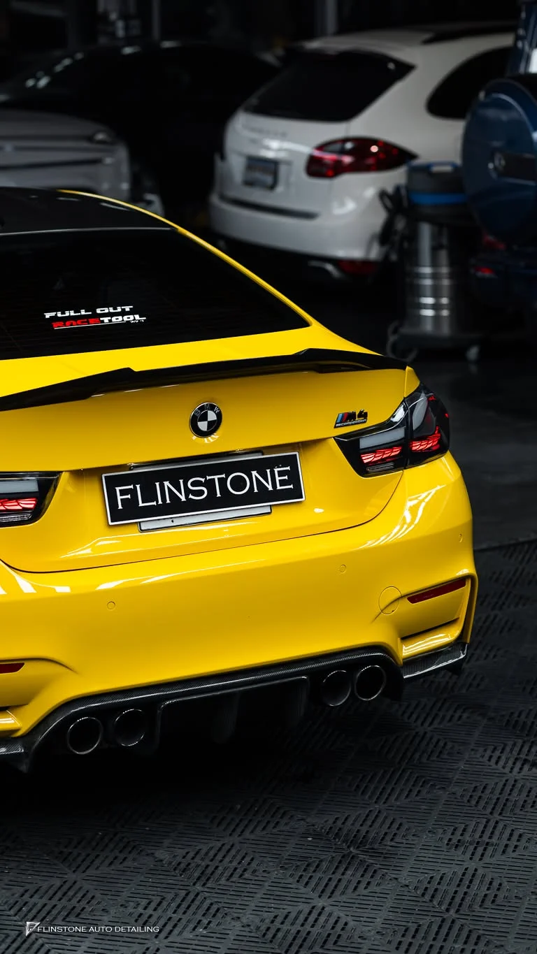 F32/F33/F36 BMW 4 Series — BMW F82 M4 chose clear paint protection film from DRESDENPROTECTION (
