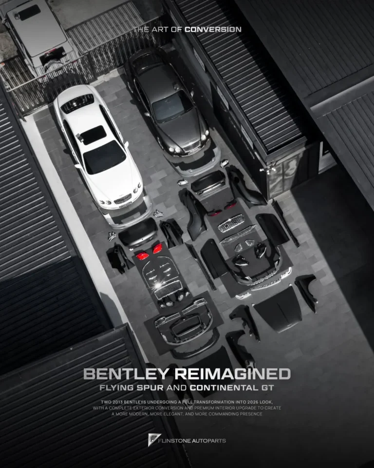 โปรเจกต์ใหญ่พร้อมกัน 2 คันครับ สำหรับ Bentley Flying Spur และ Continental GT