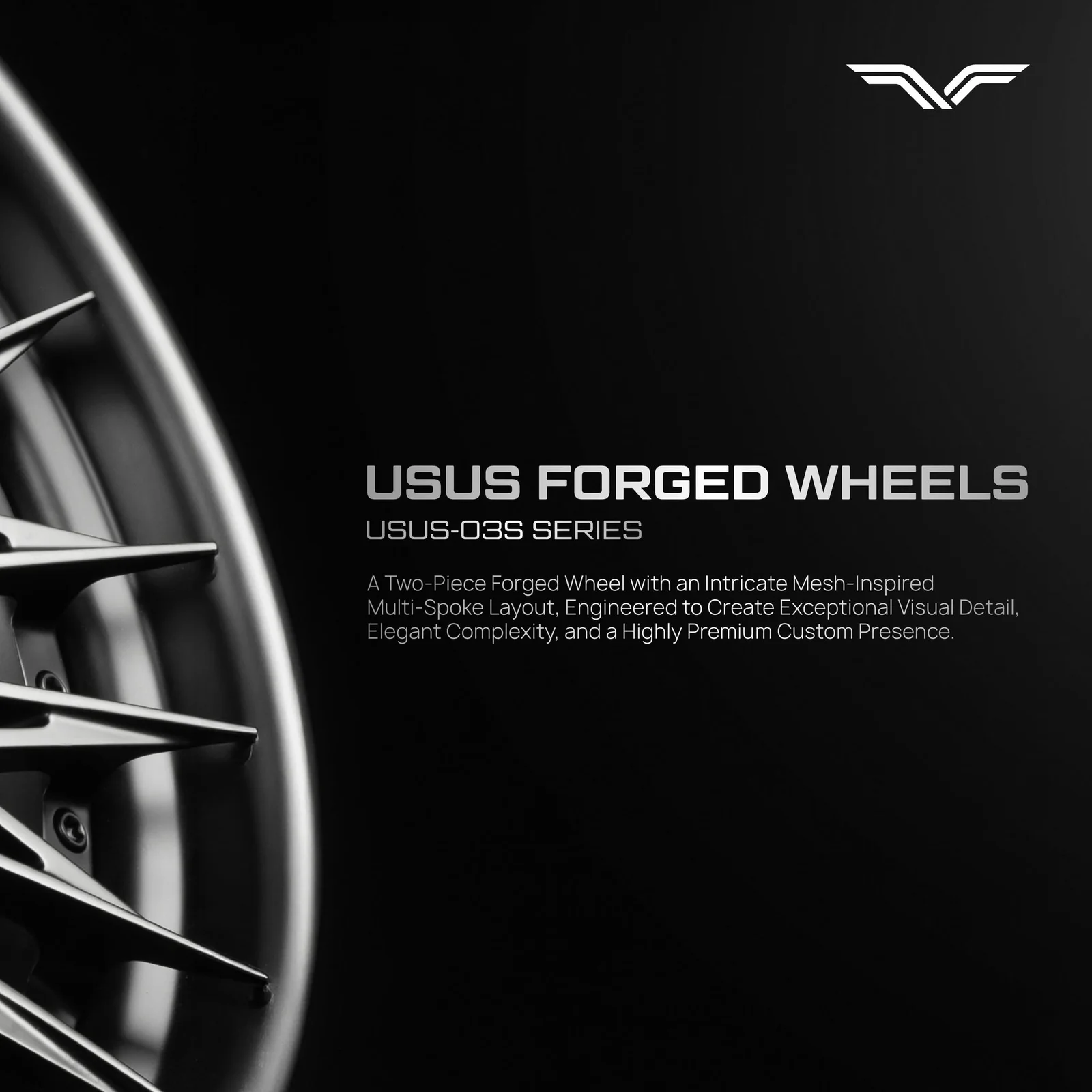 USUS Forged Wheel รุ่น USUS-03S ล้อฟอร์จแท้แบบ 2