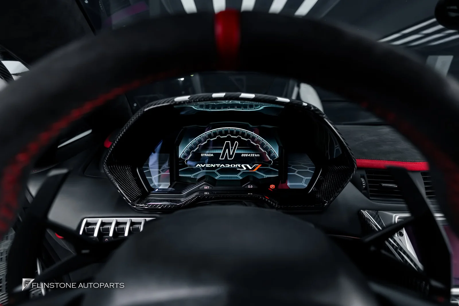 instrument cluster upgrade Aventador turned into SVJ this job includes both system and parts work