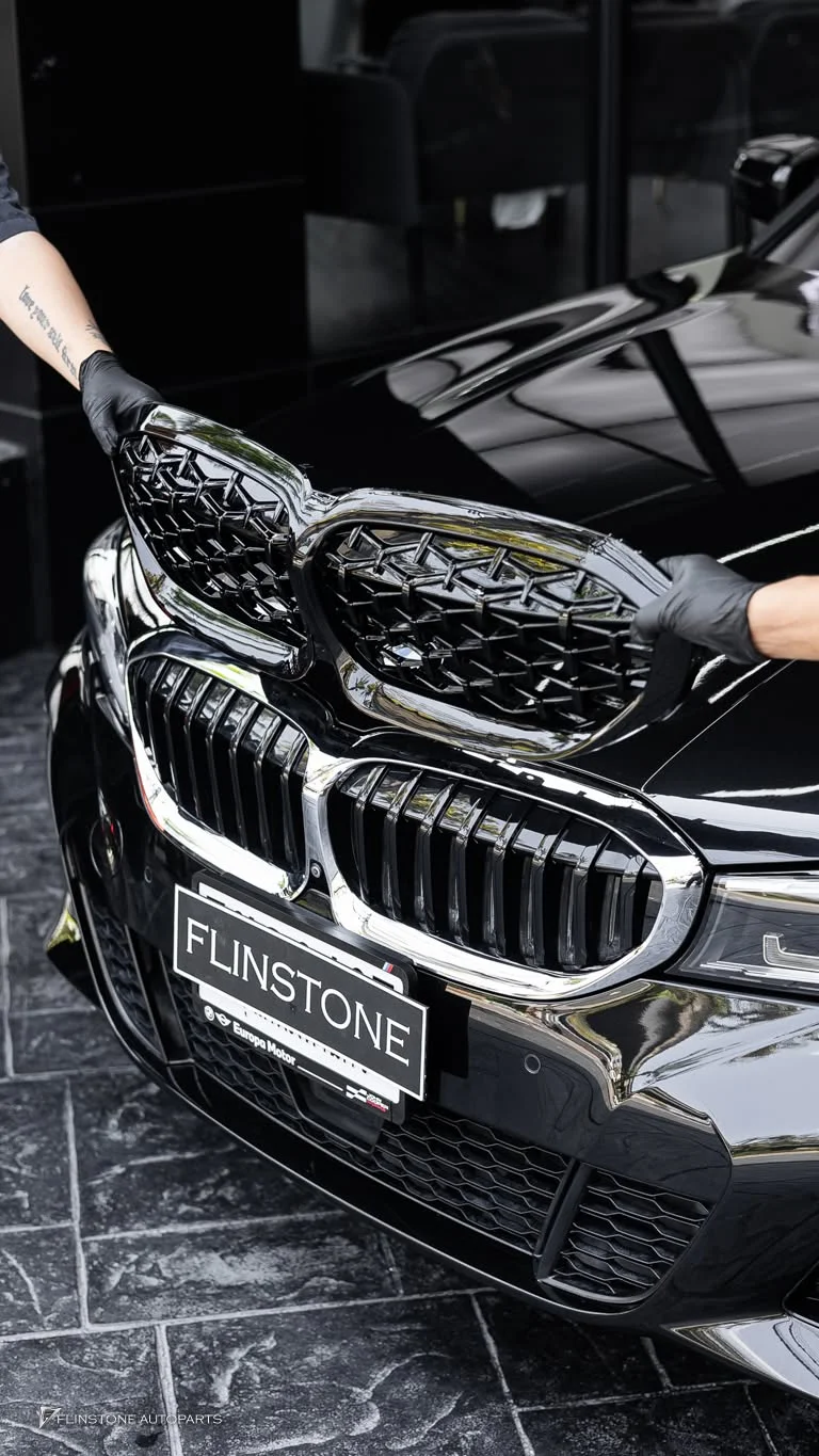 BMW G20 Series 3 2025 — กระจังหน้าทรง Diamond สีดำ สำหรับ BMW G20 Series 3 BMW G20 S