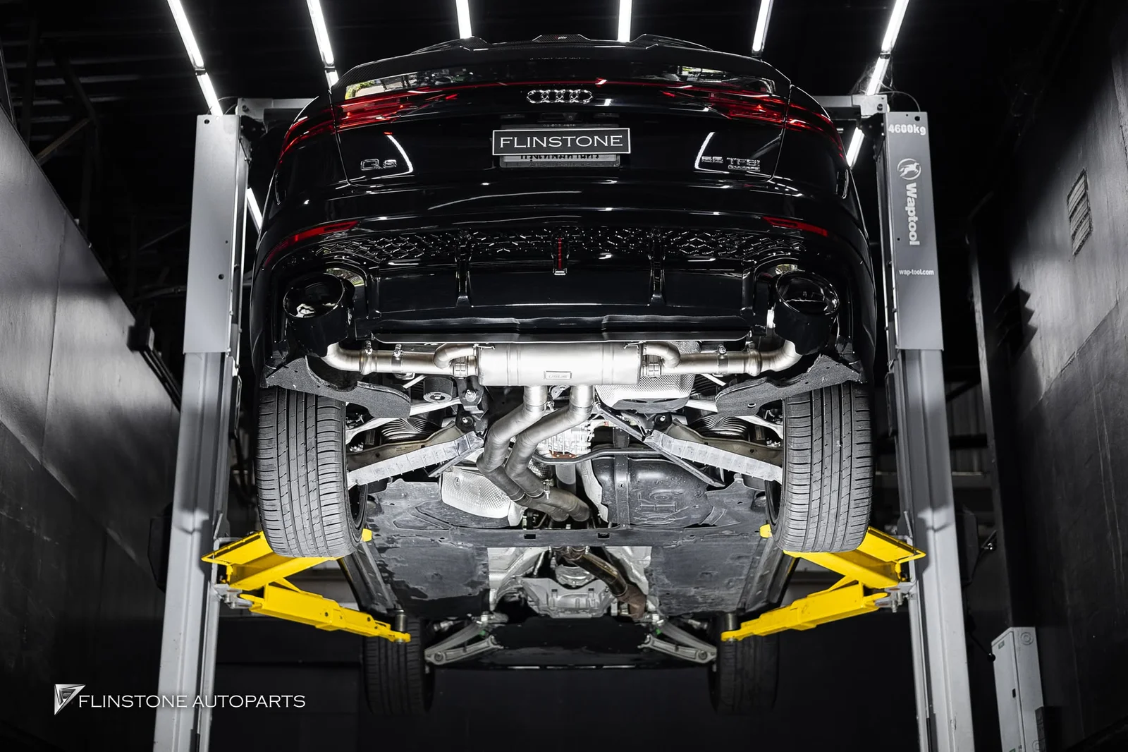 Audi Q8 ติดตั้งชุดท่อไอเสีย USUS Titanium Exhaust วัสดุไทเทเนียม