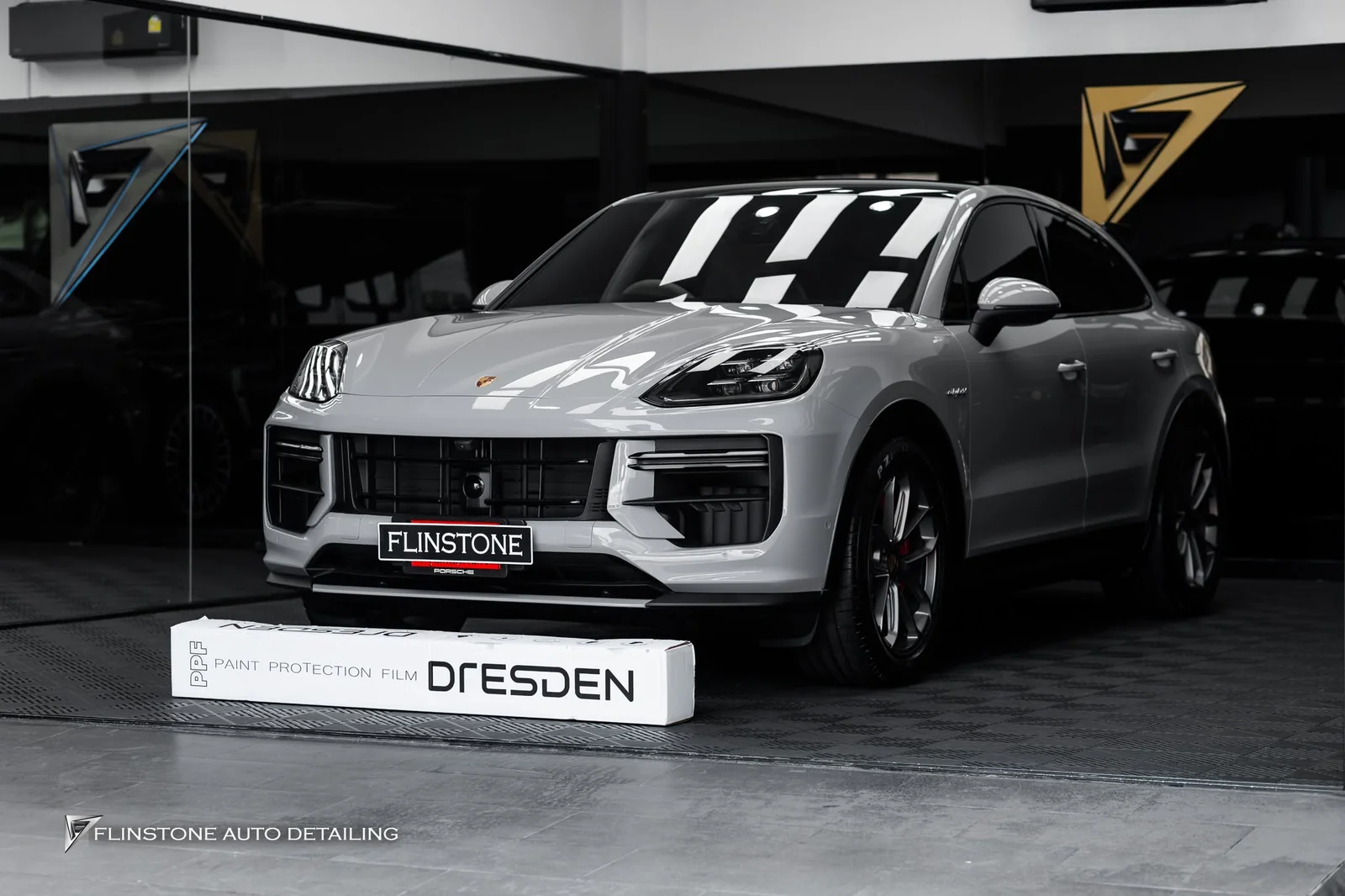 Porsche Cayenne Coupe 9Y0.2 แปลงโฉมเป็น Turbo GT พร้อมจบงานปกป้องสีรถแบบครบๆ