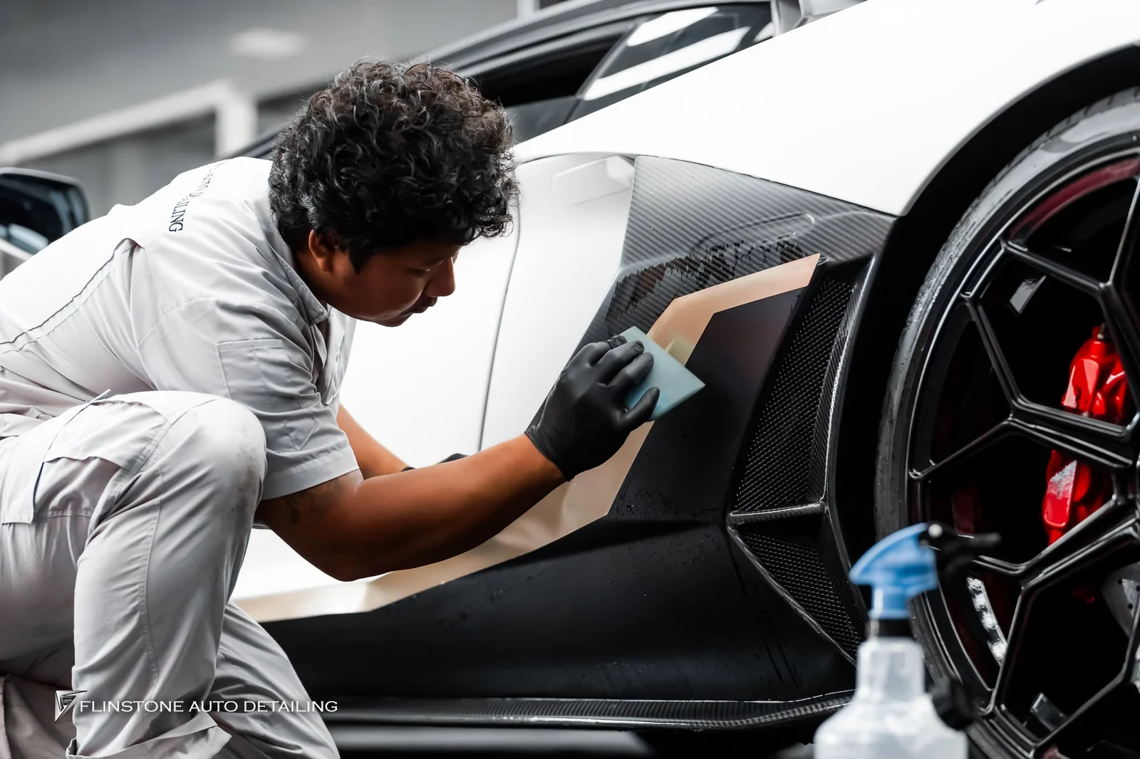 the ultimate in aggression with Lamborghini Aventador fully kitted out with body kit SVJ Full Body