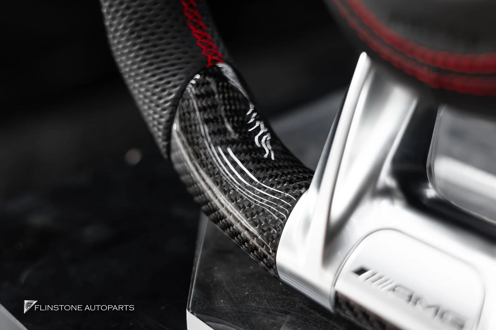 W205/C205 C-Class carbon steering wheel change AMG for W205 C-Class – Carbon Fiber