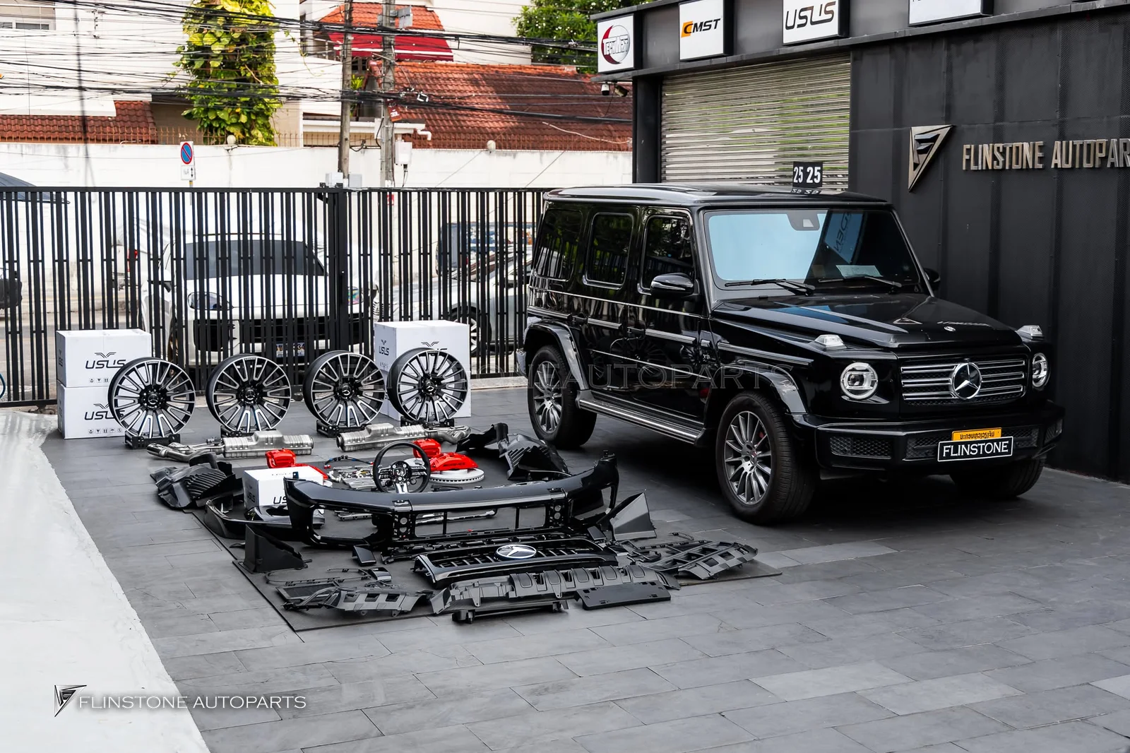 W464 G-Class showing the grandeur of the project G-Class that keep coming in, never the same twice!