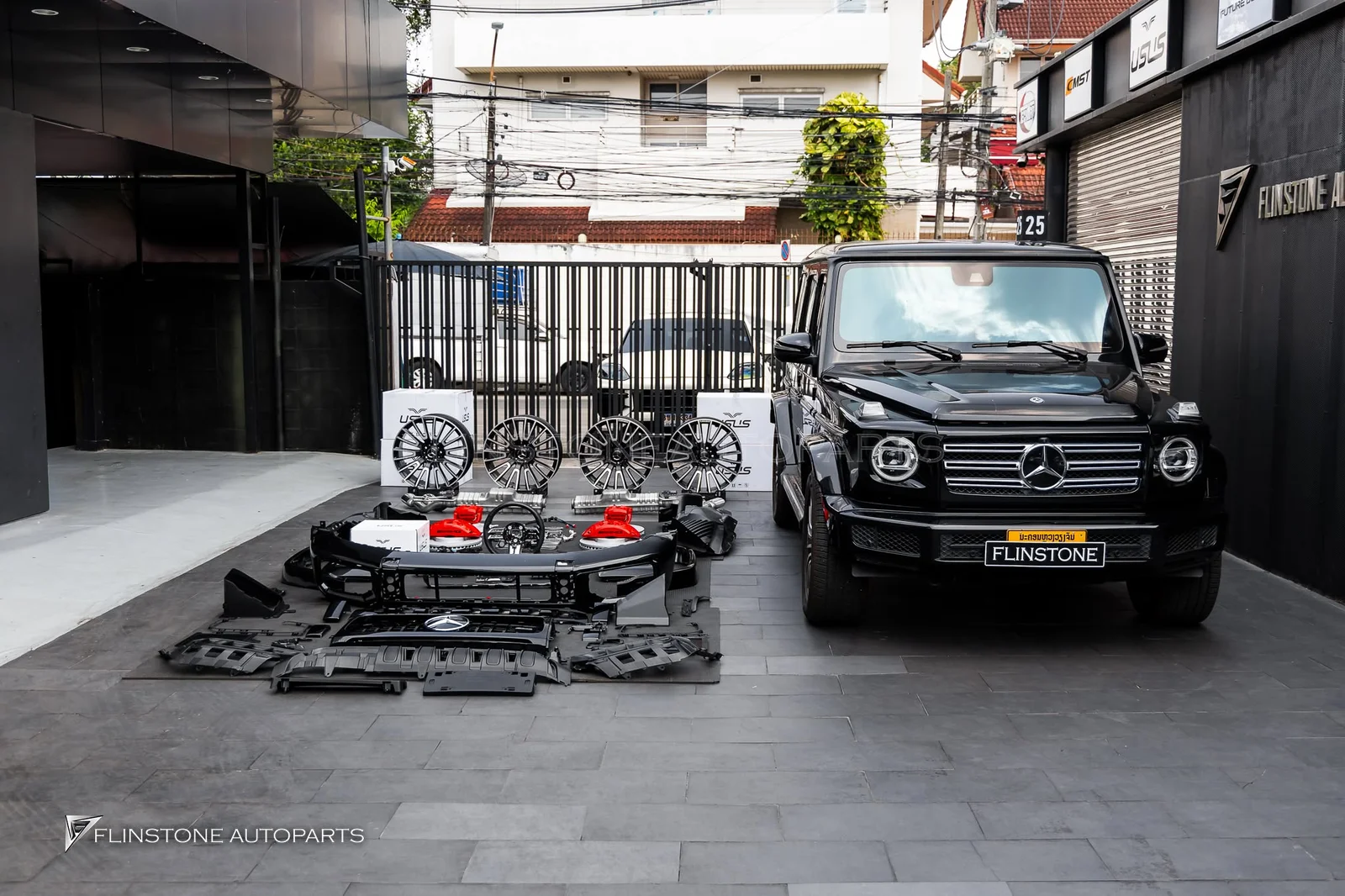 W464 G-Class showing the grandeur of the project G-Class that keep coming in, never the same twice!