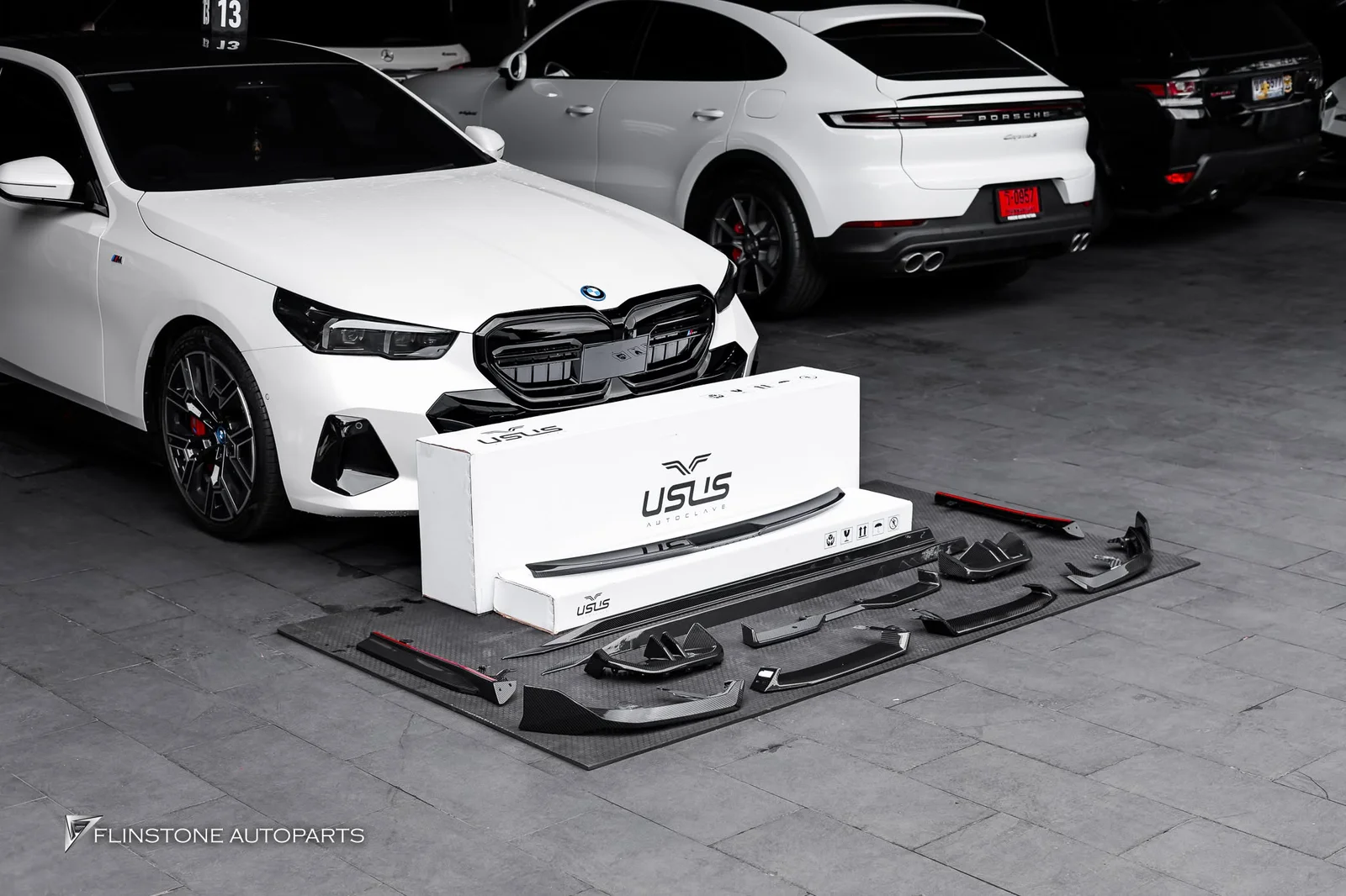 a new look upgrade for BMW i5 G60 more aggressive and premium with a full carbon parts kit from
