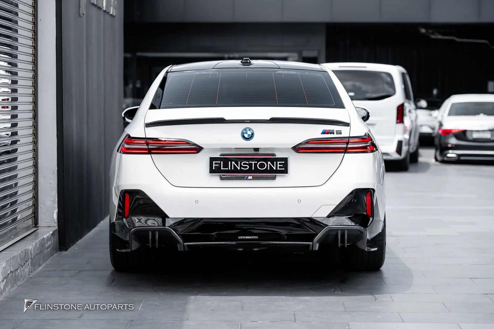 a new look upgrade for BMW i5 G60 more aggressive and premium with a full carbon parts kit from