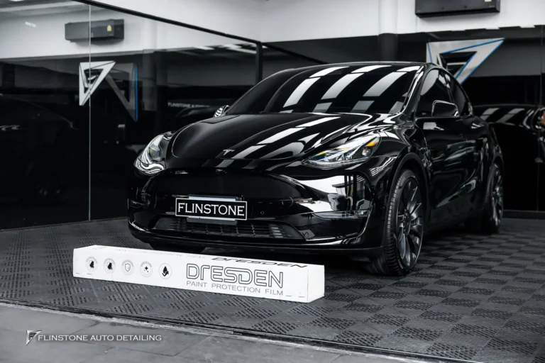 Tesla Model Y Juniper คันใหม่ล่าสุด เลือกปกป้องผิวรถด้วยฟิล์มใสกันรอยจาก