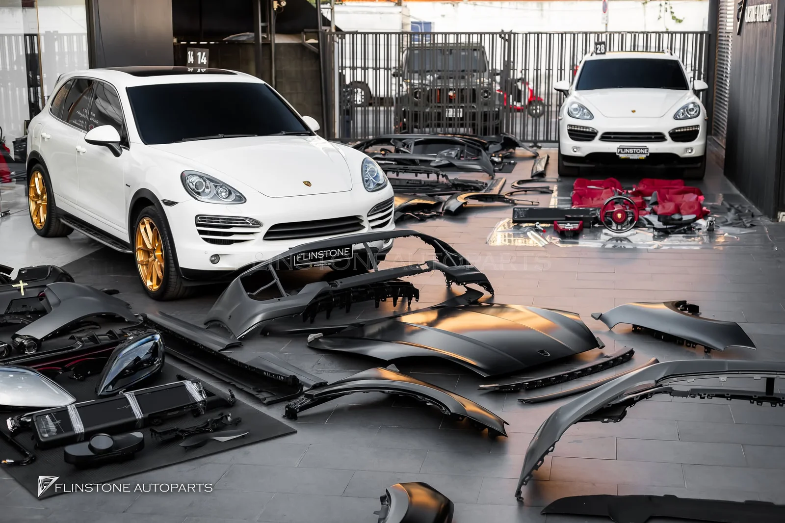 PORSCHE Cayenne 958 Cayenne 958 queuing up for an upgrade to the look of Turbo GT 2026