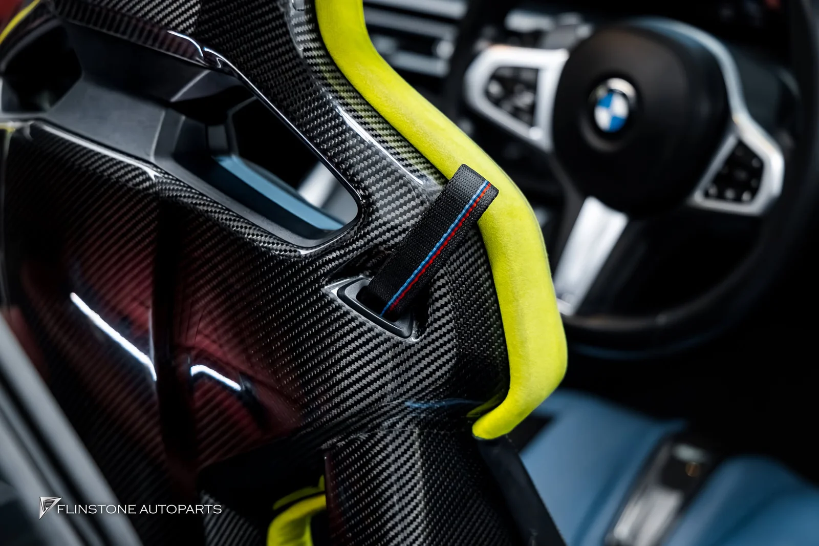 BMW G22 / G26 / G82 M4 — changing the stock interior looking cool with genuine seats from G82 M4 (Carbon Fi