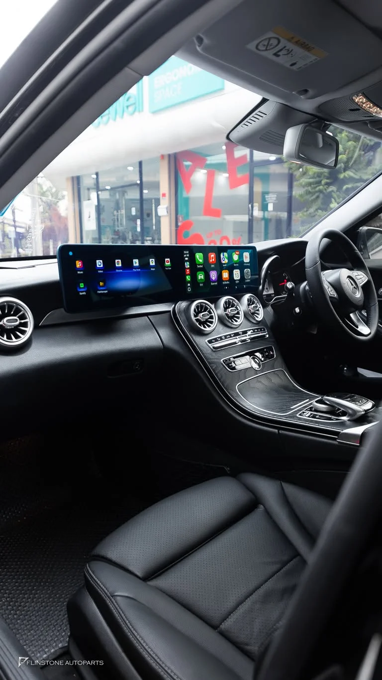 W205 C205 C-Class 2024 จอ DUAL SCREEN สำหรับ W205 C-Class ติดตั้งกันทุกวัน สวยจริงๆครับ