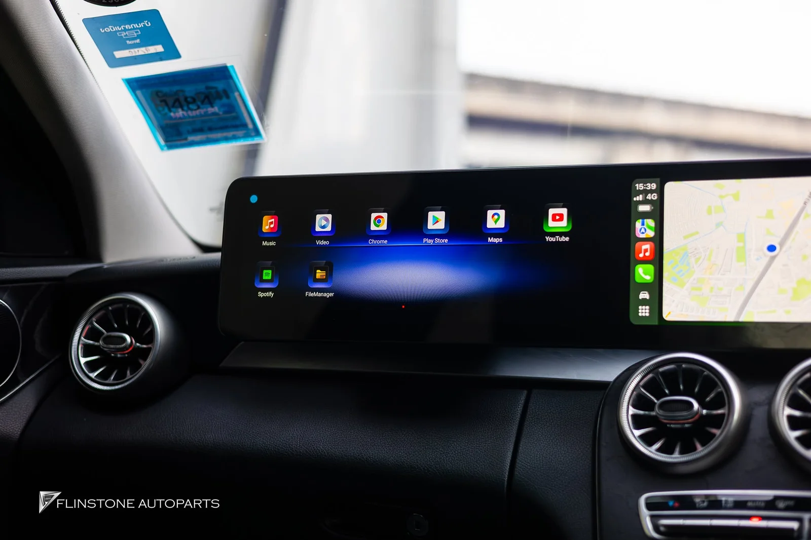 W205 C205 C-Class 2024 จอ DUAL SCREEN สำหรับ W205 C-Class ติดตั้งกันทุกวัน สวยจริงๆครับ