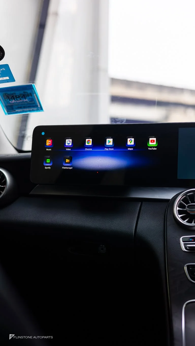 W205 C205 C-Class 2024 จอ DUAL SCREEN สำหรับ W205 C-Class ติดตั้งกันทุกวัน สวยจริงๆครับ