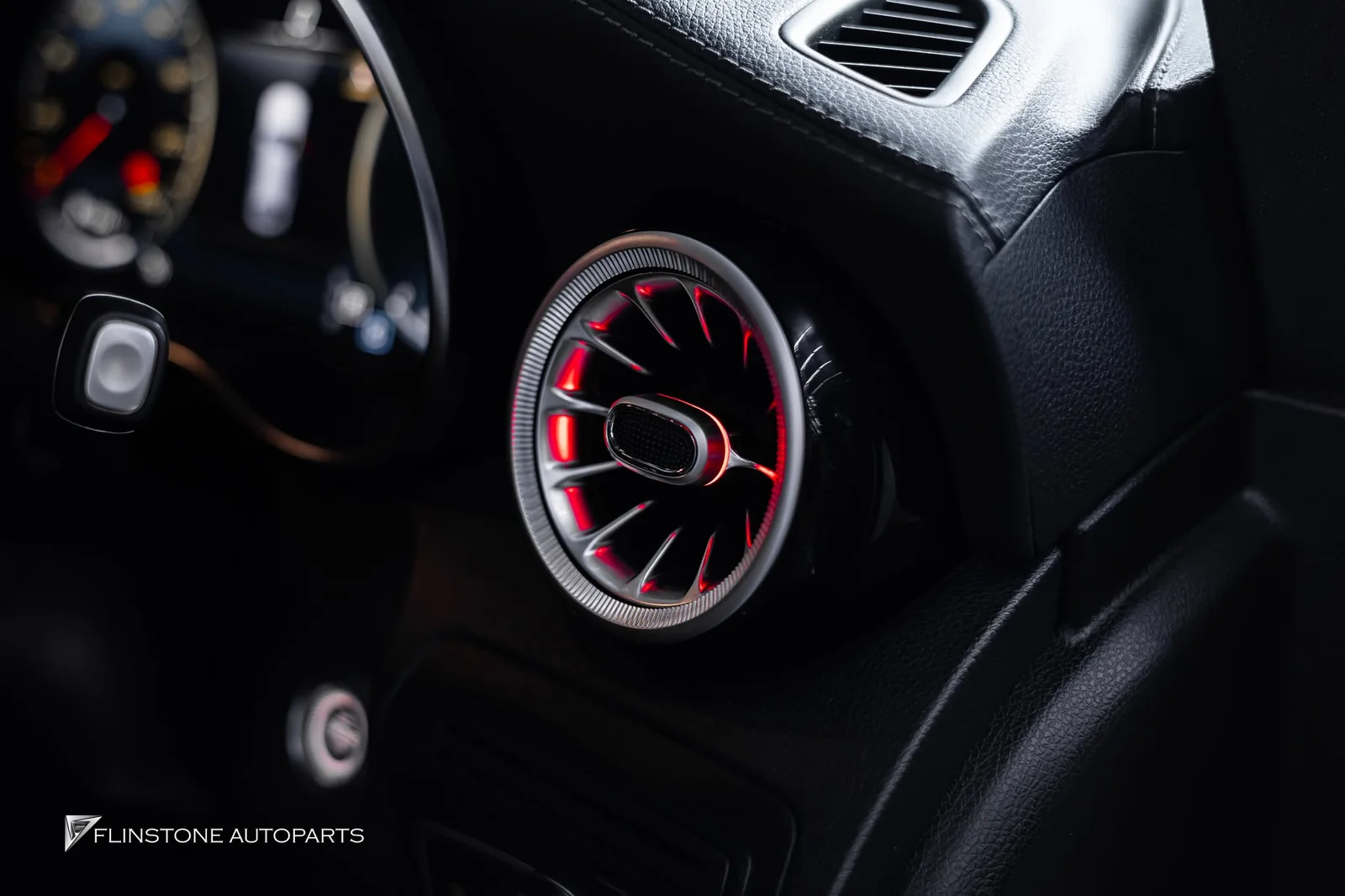 W253 GLC-Class Facelift air vent lights fitted LED and speakers Burmester for GLC-Class Facelift
