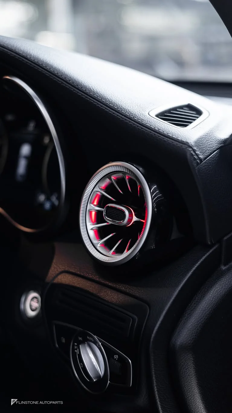 W253 GLC-Class Facelift air vent lights fitted LED and speakers Burmester for GLC-Class Facelift