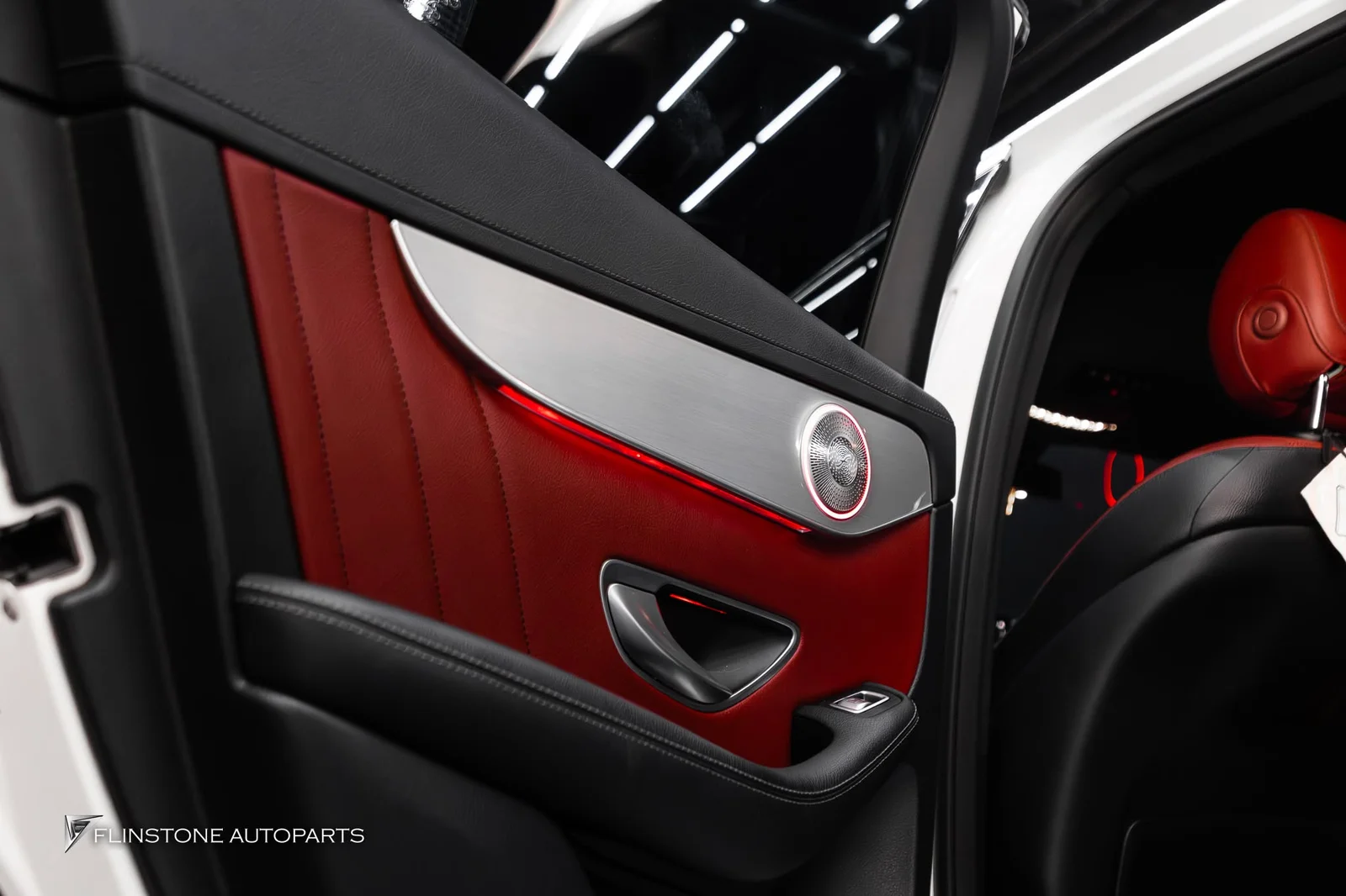 W253 GLC-Class Facelift air vent lights fitted LED and speakers Burmester for GLC-Class Facelift