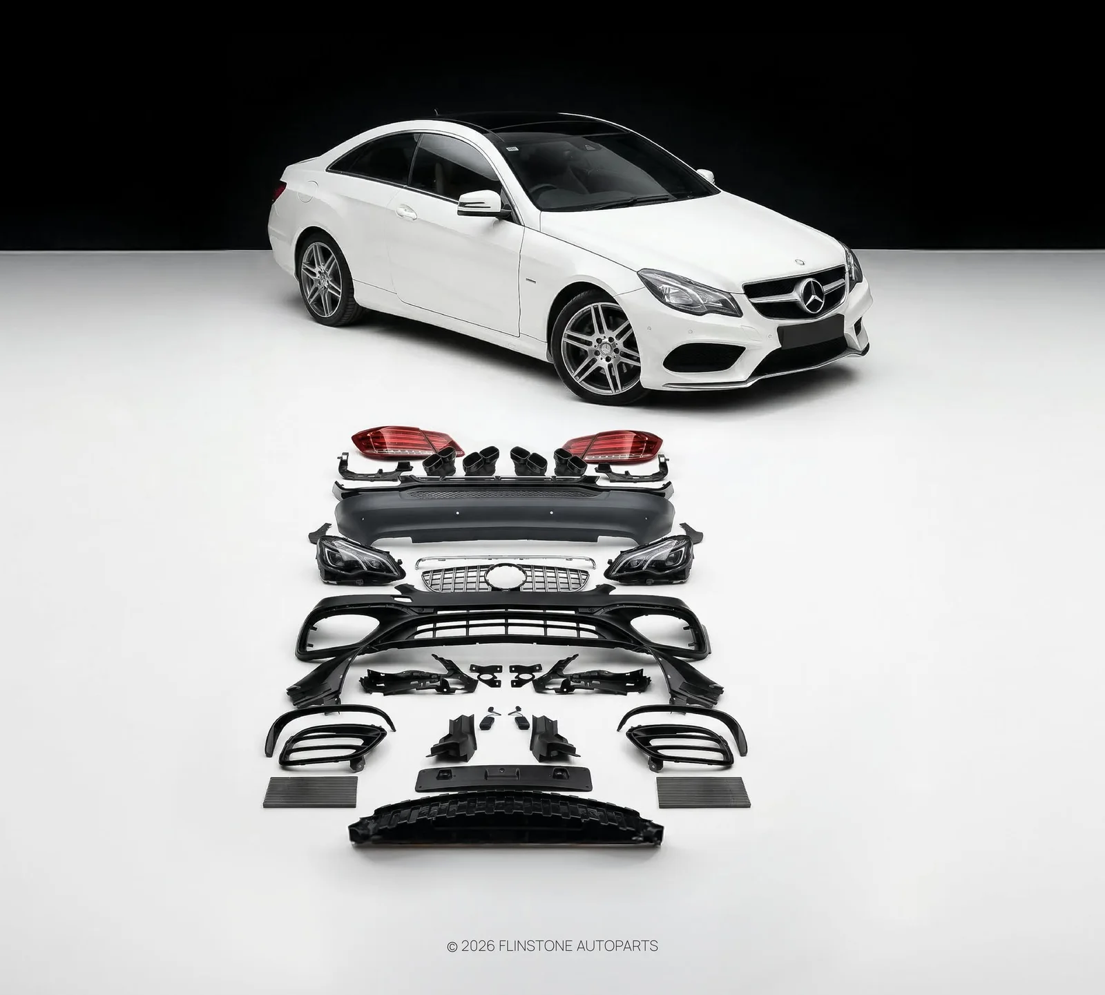W207 E-Class Coupe — มาใหม่สำหรับชุดเปลี่ยนโฉม E-Class Coupe แบบ E63s AMG Look ติ