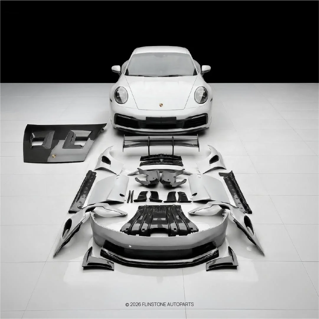 PORSCHE 992 2025+ ชุดแต่ง PORSCHE 992 GT3 RS สำหรับรุ่นธรรมดา Carrera / GTS