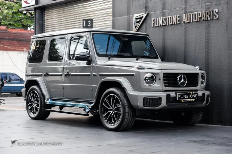 W465 G-Class 2025+ ติดตั้งบันไดข้างอัตโนมัติให้กับ Mercedes G450d ผลงานติดตั้งบันไดกว่า