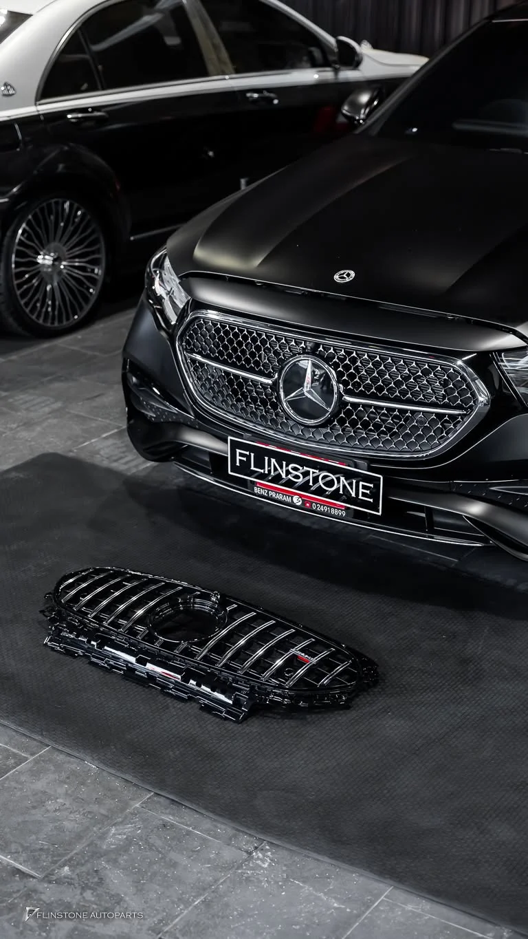 W214 E-Class ลูกค้าเลือกอัปเกรดกระจังหน้าทรง GT (E53 AMG) รุ่นใหม่ล่าสุด ที่มาพร้อมไฟ LED