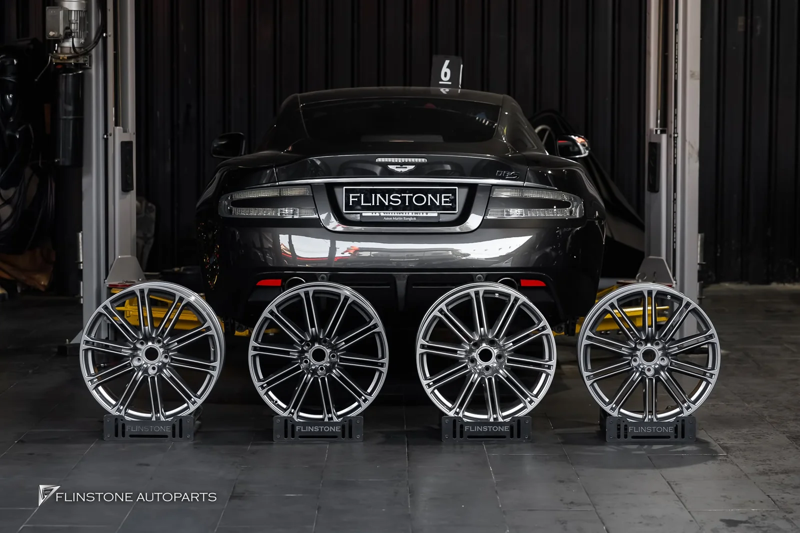 ติดตั้งล้อฟอจให้กับ Aston Martin DBS