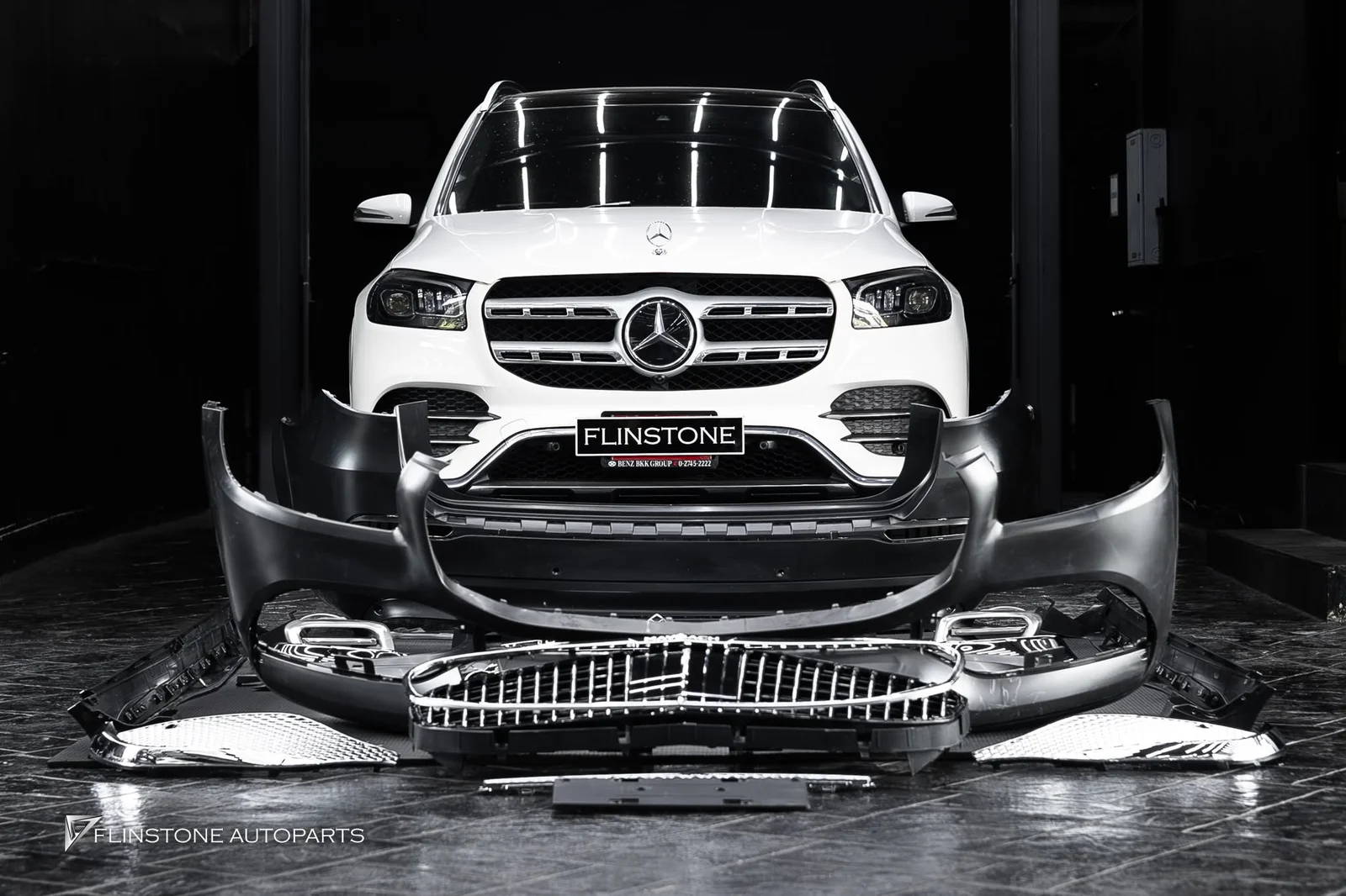 เรียงพร้อมสำหรับการติดตั้งชุดแต่ง MAYBACH ใน X167 GLS-Class