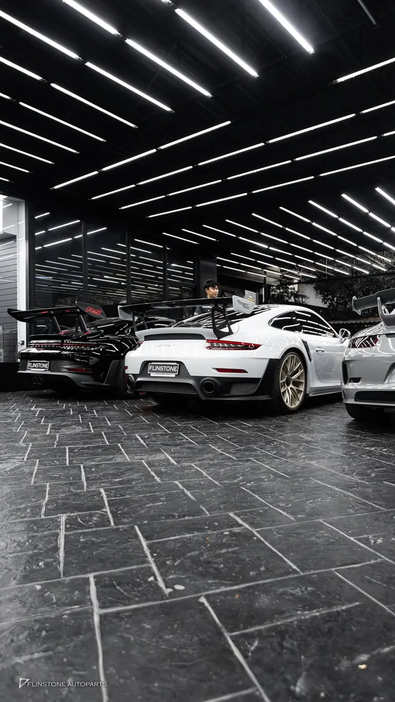 PORSCHE 992 Carrera completing every OPTION the missing piece for PORSCHE at FLINSTONE AUTOPARTS