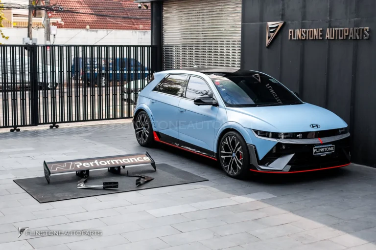 Hyundai Ioniq 5 ติดตั้งสปอยเลอร์ท้ายคาร์บอน N1 Performance