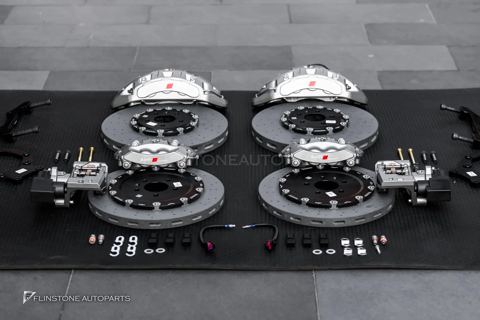 刹车套装 Carbon Ceramic 品牌正品 USUS 搭配卡钳 RS4 灰色