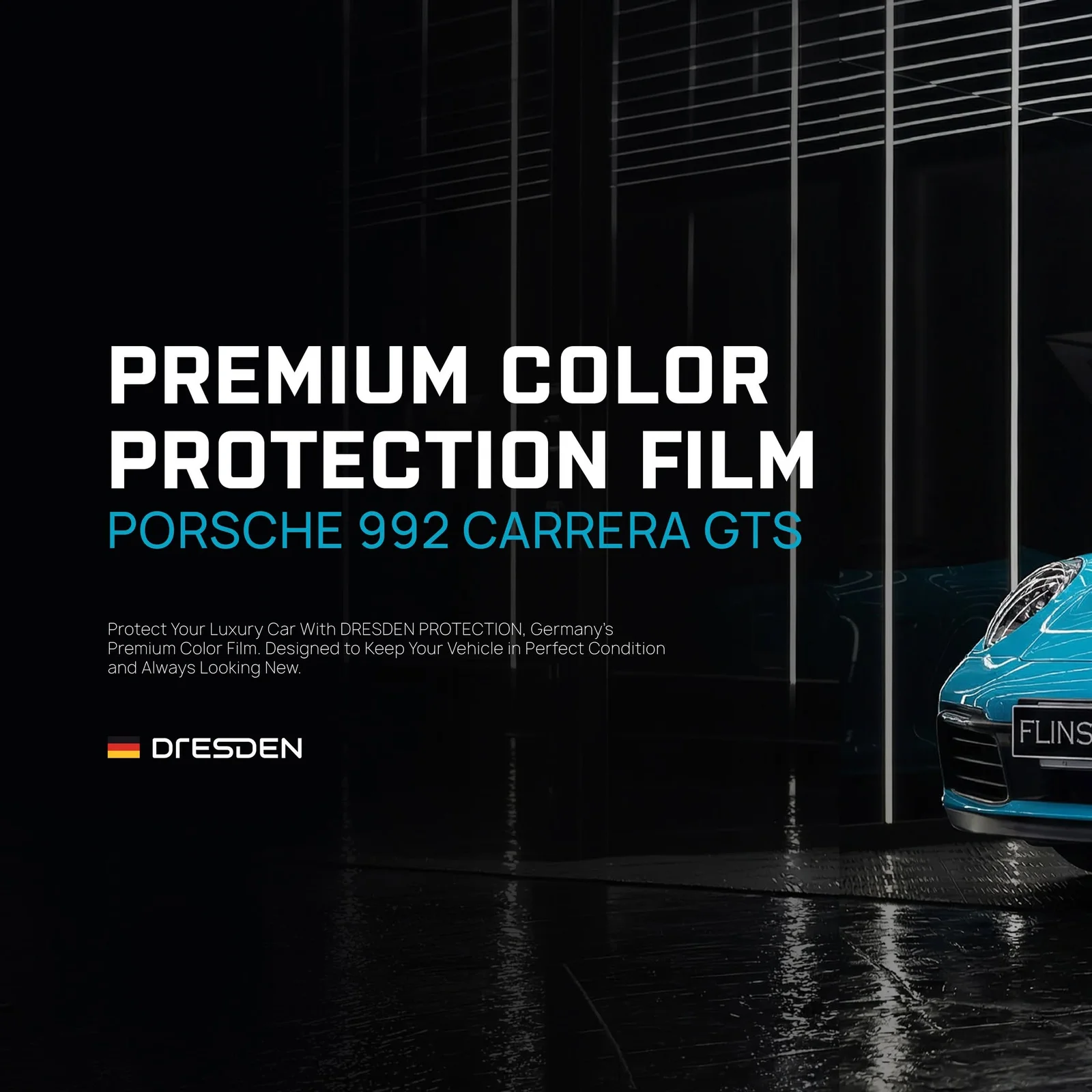 ปกป้องรถด้วย DRESDEN PROTECTION ฟิล์มเปลี่ยนสีป้องกันรอยระดับพรีเมียม สำหรับ