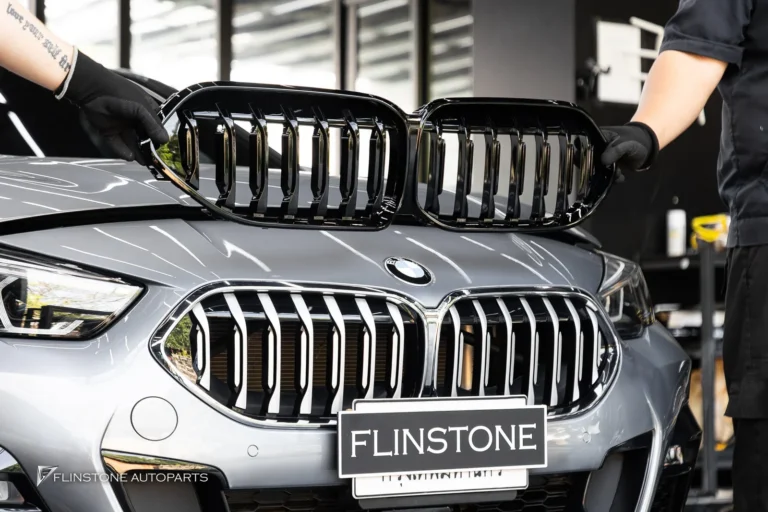 BMW F44 Grand Coupe ติดตั้งกระจังหน้าสีดำสำหรับ BMW F44 Series 2