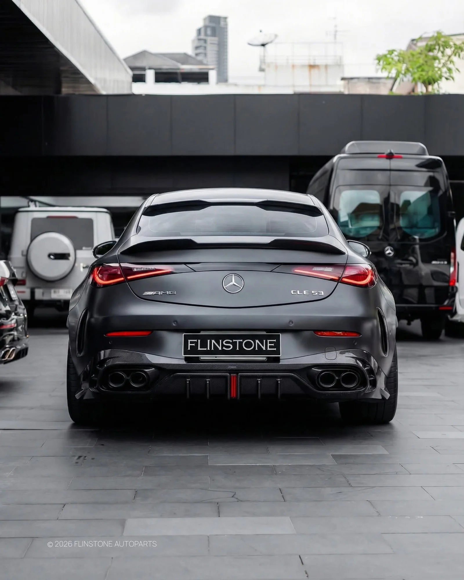 C236 CLE-Class Coupe ชุดแต่งด้านท้ายสุดเท่สำหรับ CLE53 AMG จากแบรนด์ SOOQOO