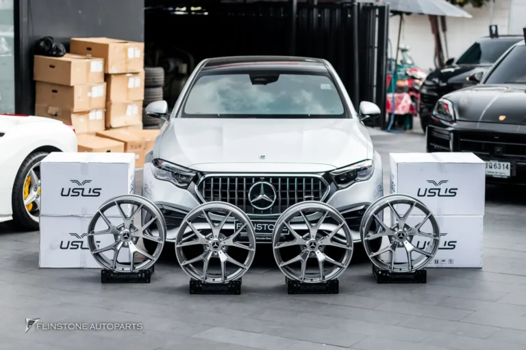 ติดตั้งชุดล้อฟอจสั่งตัดสำหรับ Mercedes Benz W214 E-Class