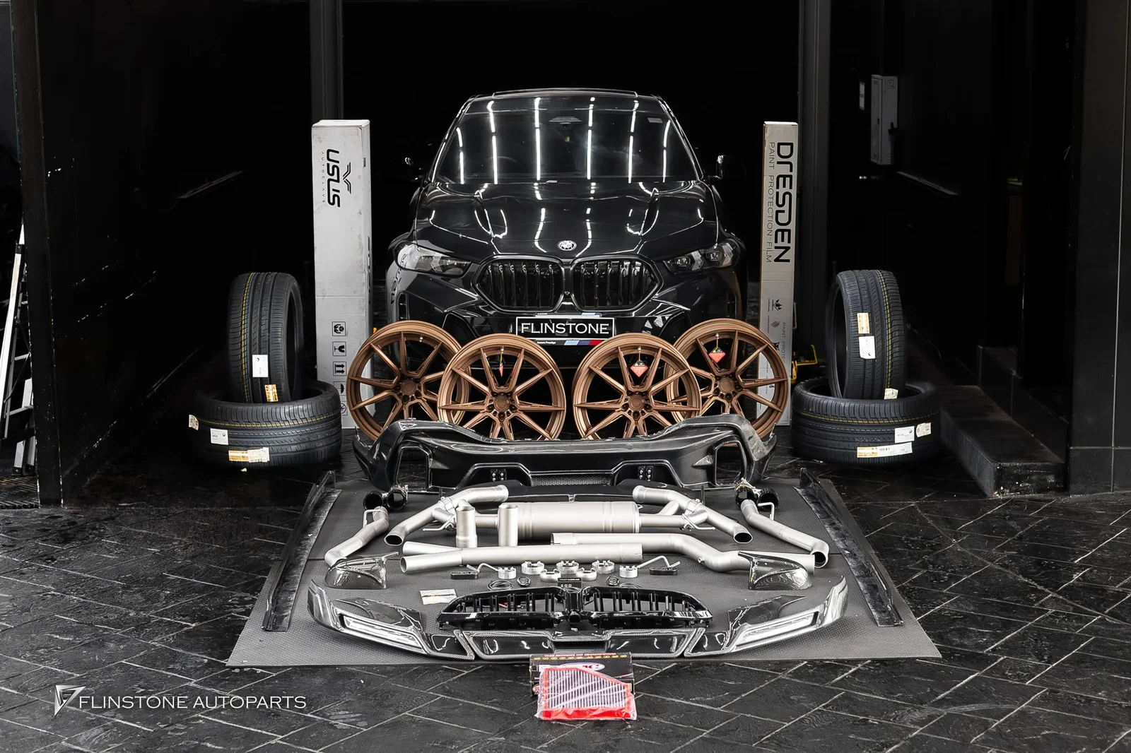 โปรเจกต์ BMW X6 G06 LCI ชุดใหญ่รุ่นนี้อีกแล้ว FLINSTONE AUTOPARTS