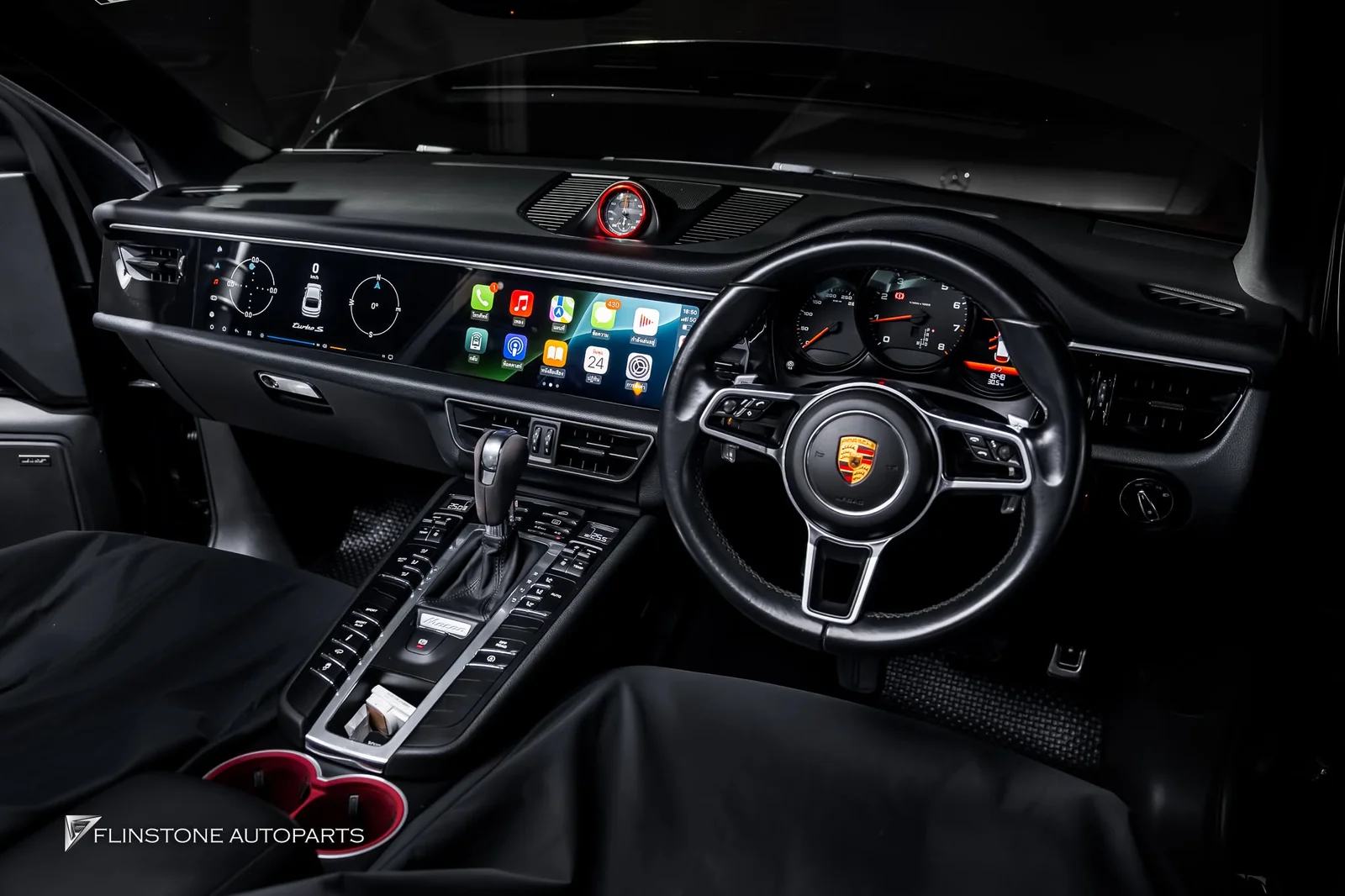 PORSCHE MACAN 95B เปลี่ยนจอ Android Dual Screen