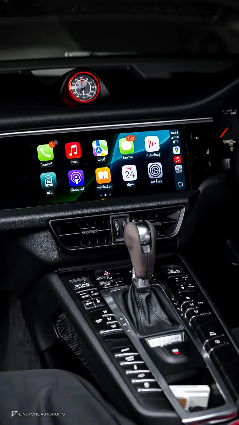PORSCHE MACAN 95B เปลี่ยนจอ Android Dual Screen