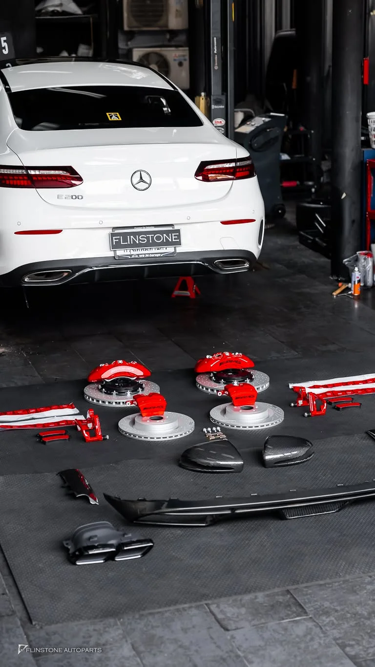 C238 E-Class Coupe E-Coupe Facelift รหัส C238 เข้าติดตั้งชุดเบรคแท้ Mercedes AMG