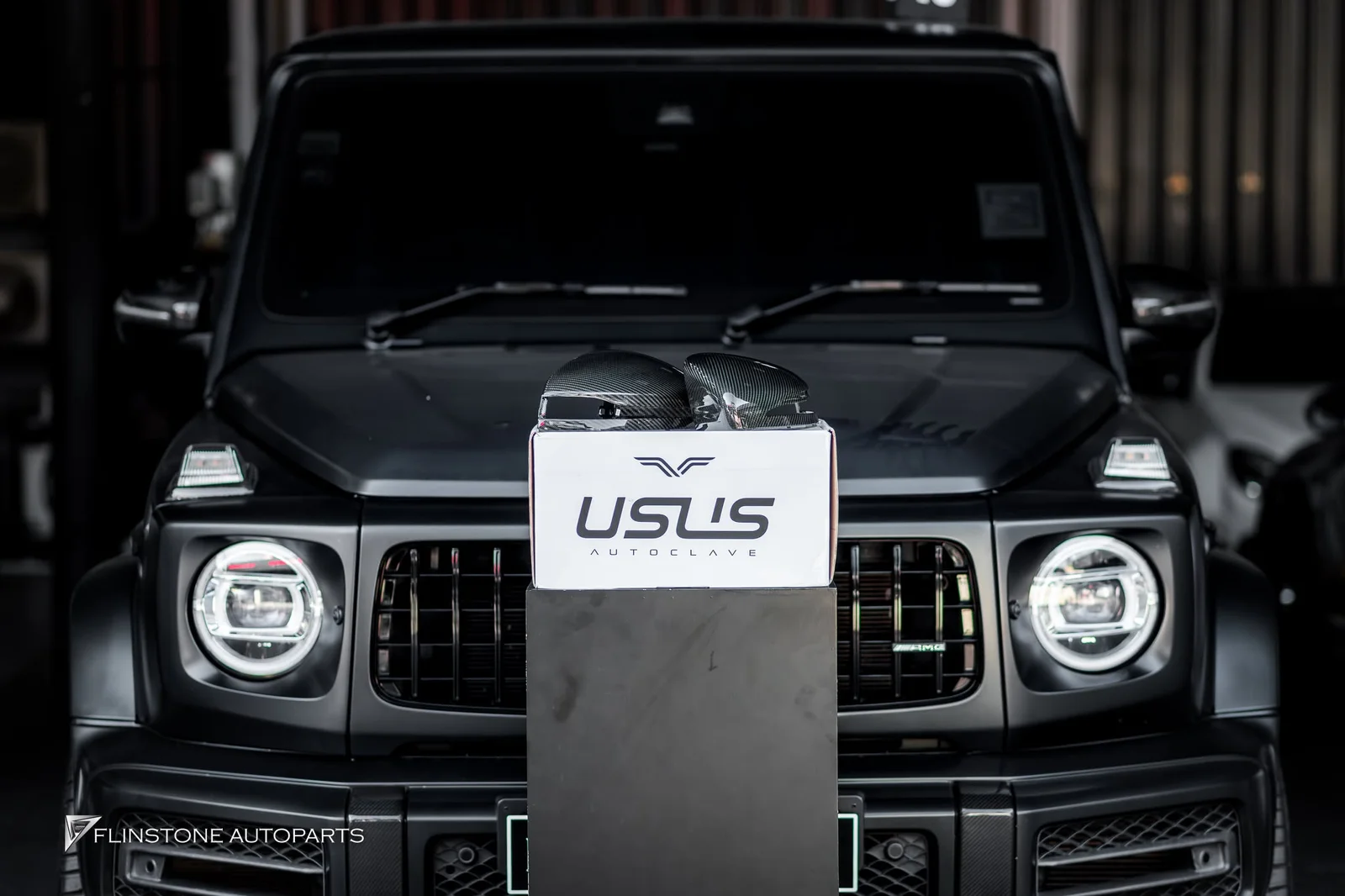 W464 G-Class G63 AMG ติดตั้งกระจกมองข้างจาก USUS Autoclave